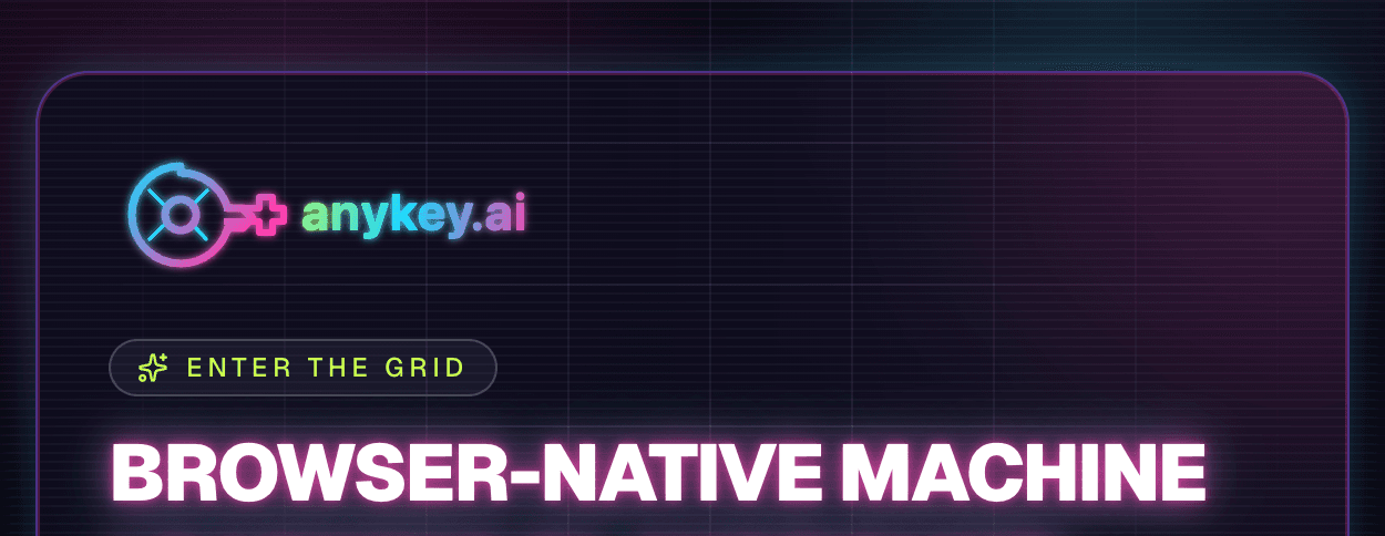 anykey.ai browser-native ML playground with interactive experiments